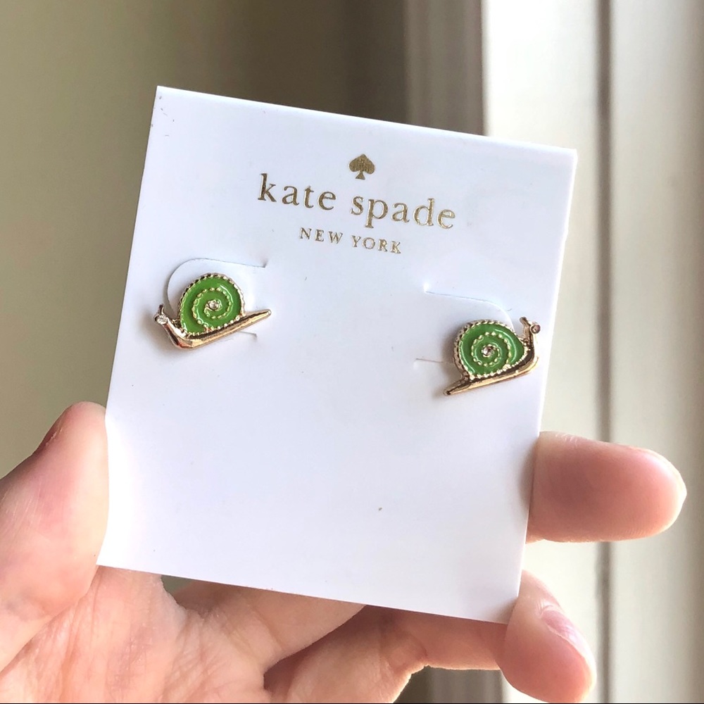 Kate Spade Snail Stud Earrings